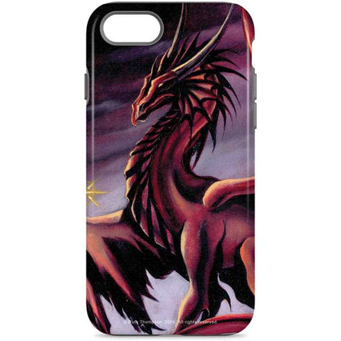 Ruth Thompson Red Dragon by Ruth Thompson iPhone Cases